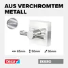 tesa Handtuchhaken EKKRO zum Kleben chrom Produktbild-Vorschau 9