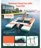 SucceBuy Aufblasbares Schwimmdock, 2,44 x 1,83 m, Produktbild-Vorschau 2