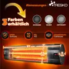 TRESKO® Infrarot Heizstrahler 2500W mit Fernbedienung | Productafbeelding-voorbeeld 3