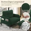 LVHOM Cord 3er-Set 2-Sitzer+Sessel+Hocker, Flexibel für Produktbild-Vorschau 4