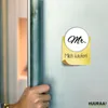 Huuraa Magnet Mr. Schriftzug 59mm Kühlschrankmagnet rund Produktbild-Vorschau 2
