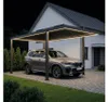 Aluminium- Einzelcarport Konsta mit LED Beleuchtung, Produktbild-Vorschau 7