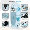 FUNWATER Nafukovací SUP deska 335 x 84 x 15 cm, nosnost 190 Náhled obrázku produktu 3
