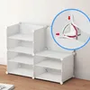 Armadio modulare guardaroba bianco scaffale chiuso armadio Anteprima dell’immagine prodotto 11