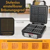 ProfiCook wafelijzer voor Belgische wafels met 4 bakplaten Productafbeelding-voorbeeld 9