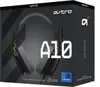 The image shows the retail packaging of an Astro A10 gaming headset. Produktbild-Vorschau