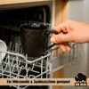 BigDean 6 Stück Kaffeetassen 400ml schwarz matt Produktbild-Vorschau 8