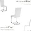 Chaises de Salle à Manger BETTINA Rembourrées Pieds en Voir les images du produit 3