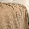 Kuscheldecke Tagesdecke Bett Geschenk 200x220 beige für Produktbild-Vorschau 7
