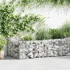 vidaXL Pflanzkübel Steinkorb 180×90×50 cm Produktbild-Vorschau 2