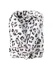 Snow Leopard Bademantel Lang S Grau Produktbild-Vorschau 3