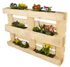 BigDean 6er Set Zink Paletten Blumenkästen - Einsatz 38cm Produktbild-Vorschau 8