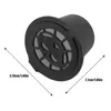 6Pcs Kunststoff und Edelstahl Nachfüllbar Reusable Kaffee Produktbild-Vorschau 4