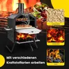 2-lagigem Pizza Ofen mit Grillrost & Pizzastein & Produktbild-Vorschau 5