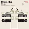 A marketing image showcasing door handles with feature callouts. Produktbild-Vorschau