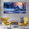 Coloray Canvas 140x70  Wandbild Leinwand Bilder Alte Hütte Produktbild-Vorschau 3
