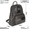 Cityrucksack Damenrucksack Tagesrucksack Stadt Rucksack Produktbild-Vorschau 2
