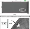 VOUNOT® Zaunblende 1×10m, Sichtschutz Zaun 230 g/m² HDPE Produktbild-Vorschau 2