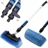 A car wash brush with a telescopic handle and a separate sponge attachment, shown against a white background. Náhľad obrázku produktu