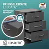 CASARIA® Comodino 3 Cassetti Mobiletto Capiente 54x39x28 cm Anteprima dell’immagine prodotto 7