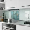 Küchenrückwand Spritzschutz Glas mit Motiv Abblätternde Produktbild-Vorschau 2