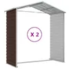 VidaXL Casetta da giardino 191x215x198 cm in acciaio Anteprima dell’immagine prodotto 8