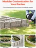 Fake Stone Landscape Edging 47.2 x 9 in Lawn Edging Produktbild-Vorschau 3