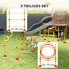 PawHut, set di agility per cani, composto da 3 elementi, Anteprima dell’immagine prodotto 4