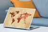 MuchoWow® Laptop Aufkleber Sticker Cover Weltkarte - Marmor Produktbild-Vorschau 4
