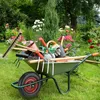Relaxdays Schubkarrenrad 4.80 4.00-8, Vollgummi, Produktbild-Vorschau 2