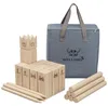 WELLGRO XL: Gioco del Kubb in legno per 2-12 giocatori – Anteprima dell’immagine prodotto 1