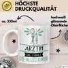 Ärztin Geschenk Tasse Becher Die Frau Die Allen Kann Produktbild-Vorschau 3