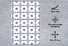 MuchoWow® Mauspad Mousepad Portugal - Muster - Blau 18x27 Produktbild-Vorschau 2