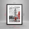 Gerahmtes Poster - Schwarzer Rahmen - London Bus - 30x40 cm Produktbild-Vorschau 5
