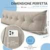 Cuscino per schienale ELONEO largo 160 cm, cuscino a cuneo Anteprima dell’immagine prodotto 3