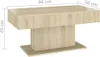 vidaXL Couchtisch Sonoma-Eiche 96x50x45 cm Holzwerkstoff Produktbild-Vorschau 6
