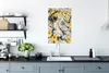 MuchoWow® Poster Löwe - Zeitung - Blumen 40x60 cm - Plakate Produktbild-Vorschau 3