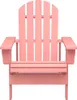 vidaXL Adirondack-Gartenstuhl Massivholz Tanne Rosa Produktbild-Vorschau 1