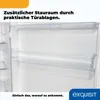 Exquisit Kühl-Gefrierkombination KGC265-70-010E inoxlook | Produktbild-Vorschau 8