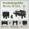 Faltbarer Bollerwagen Handwagen bis 150 kg – Strandwagen Produktbild-Vorschau 2