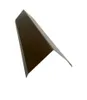 Firstblech 2 m lang Alu Braun RAL 8014 - Zuschnitt 20 cm - Produktbild-Vorschau 2