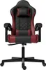 Ergonomická herní židle, černá/červená, polštářky, Náhled obrázku produktu 3