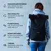 Roll Top Rucksack HYBRID 31l Fahrradrucksack Produktbild-Vorschau 2