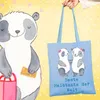 Mr. & Mrs. Panda einkaufstasche baumwolle Panda Beste Produktbild-Vorschau 2