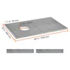 A diagram showing the dimensions of a shower tray. Voir les images du produit