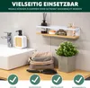 eluno Gewürzregale 2er Set mit Bambusboden, platzsparende Produktbild-Vorschau 5