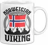 Norwegen Tasse Geschenk Skandinavien Wikinger Norwegische Produktbild-Vorschau 1