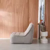 sweeek - Sessel mit strukturiertem Bouclébezug - Beige Produktbild-Vorschau 3