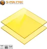 Gelb, 10 x 20cm Acrylglas farbig, GS Platte, 3 mm stark, Produktbild-Vorschau 2