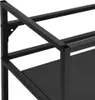 vidaXL Stelaż do umywalki czarny 79x38x83 cm żelazny - Podgląd zdjęcia produktu 7